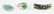 18K Apple Green Jade Ring + 2 Plaques
