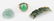 18K Apple Green Jade Ring + 2 Plaques - 8