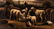 American School, O/C, Flock of Sheep - 3