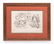 7 Henry Ardmore Sandercock Rural Ink Drawings - 7