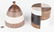 2 Midcentury Ceramic Lidded Jars, Raymor