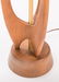 Mid-Century Modern Sculptural Teak Lamp - 4