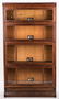 Viking 4-Stack Oak Sectional Bookcase - 6