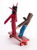 3 R. Cooper Folk Artworks "Scate Bordin to Hell" - 5