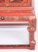Chinese Red Lacquer Throne Chair - 6