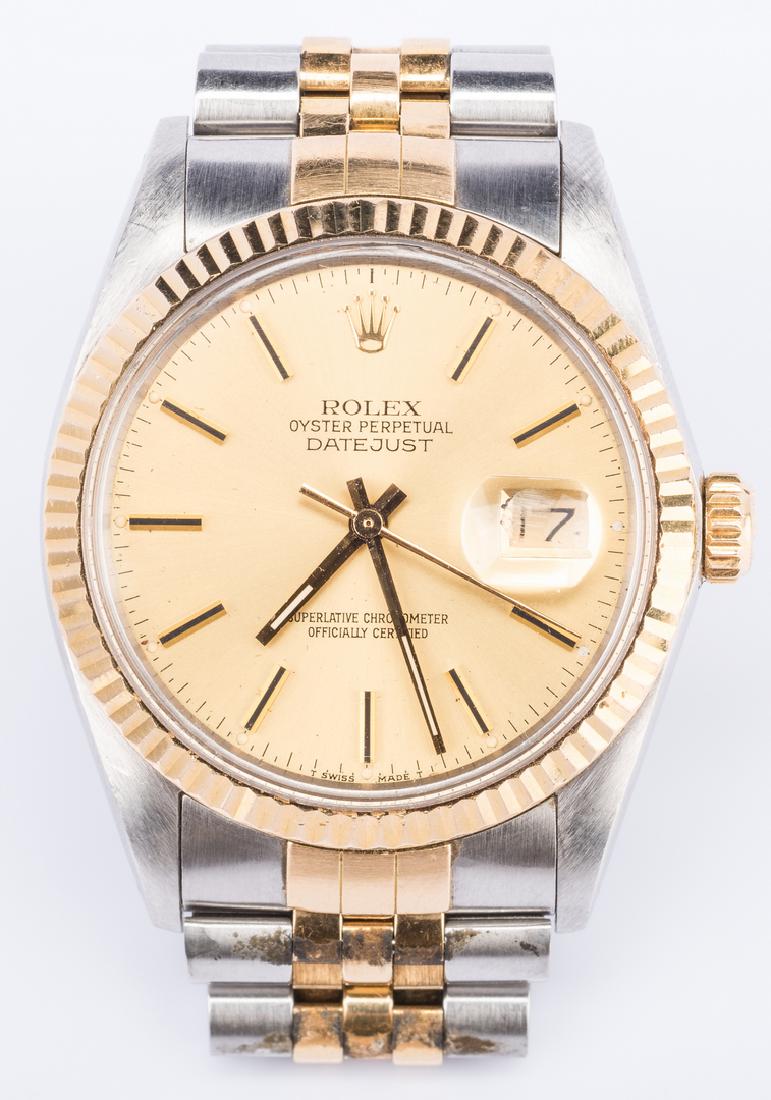 Rolex Datejust Gents Watch Steel/gold (1 of 8)
