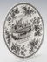 Historical Staffordshire Glazed Earthenware Plate, - 2