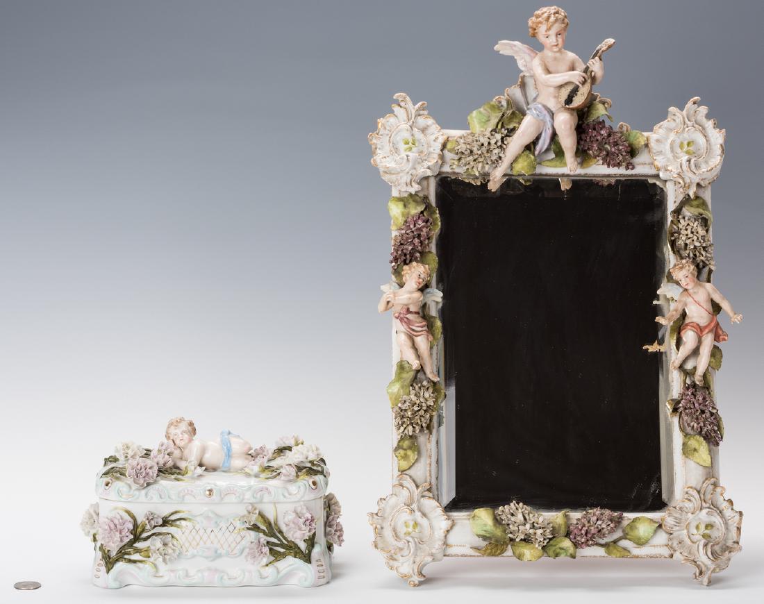 2 German Sitzendorf Style Porcelain Items (1 of 17)