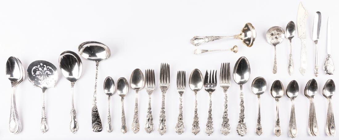 52 pcs sterling flatware, inc. Tiffany, Jensen, Gorham (1 of 14)