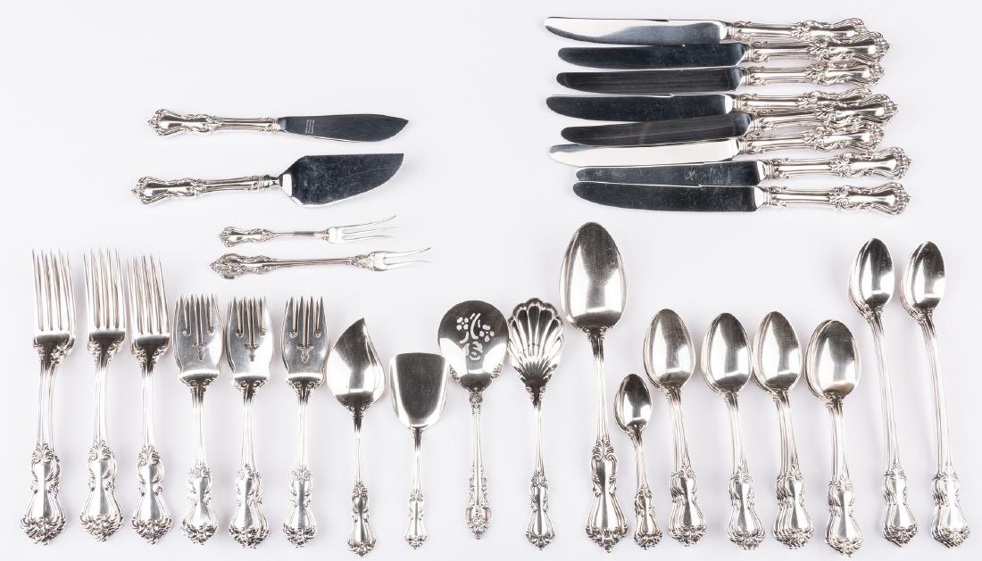 Reed & Barton Marlborough flatware, 63 pcs plus 2 (1 of 9)