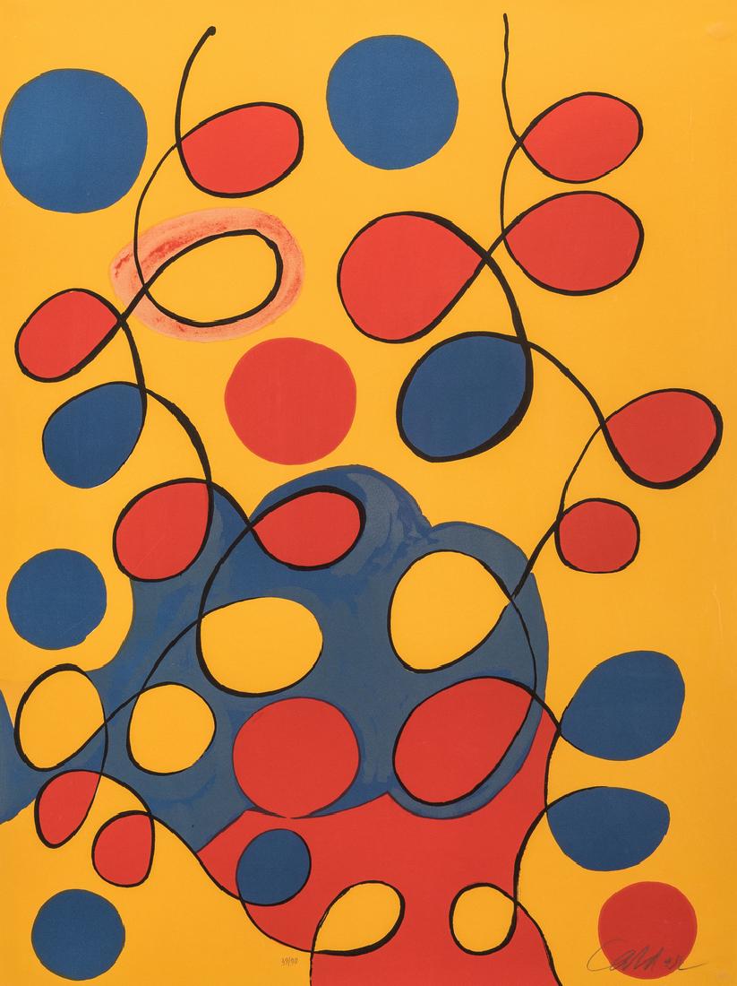 Alexander Calder Signed Print, Tapestry (1 of 12)