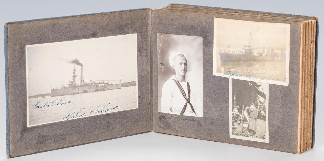 WWI Photo album inc. SMS Emden (1 of 16)
