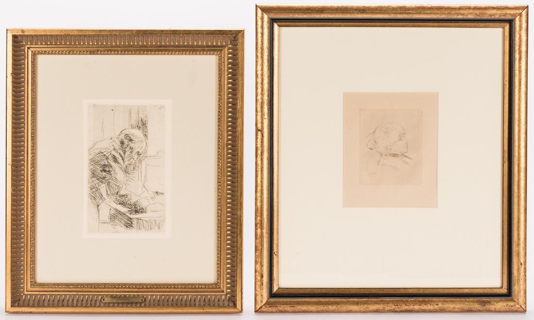 2 Etchings: Pierre Bonnard & Renoir (1 of 12)