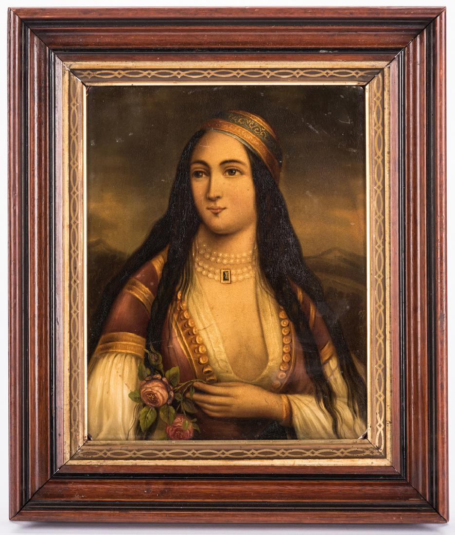 German Orientalist Portrait of a Woman (1 of 9)