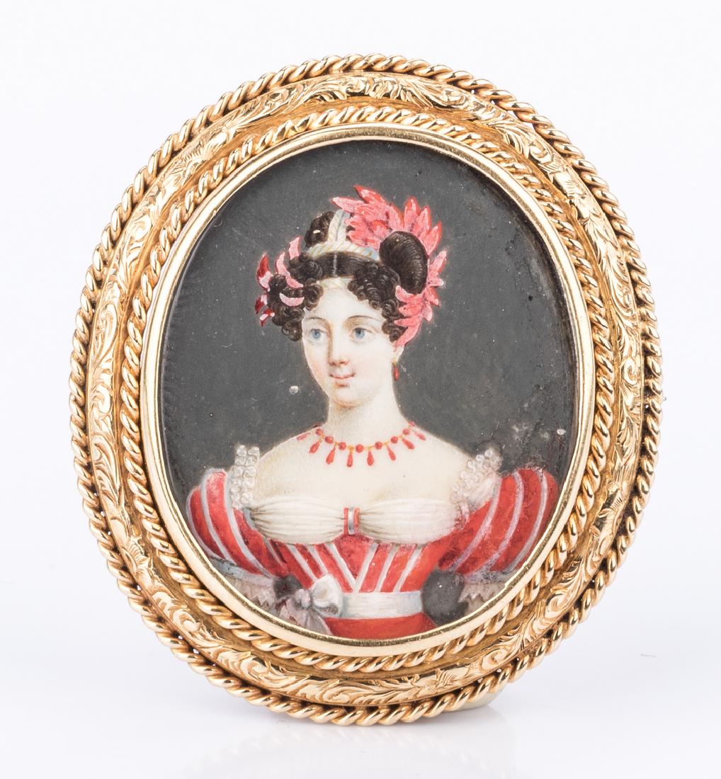 10K Continental Portrait Miniature (1 of 6)