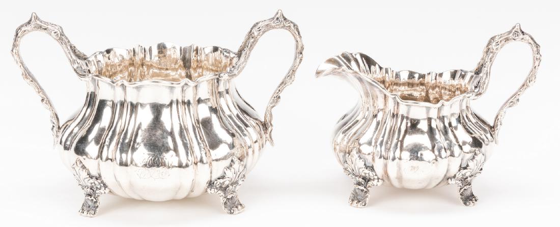 2 Charles Gordon, London Sterling Silver Tea Service (1 of 14)