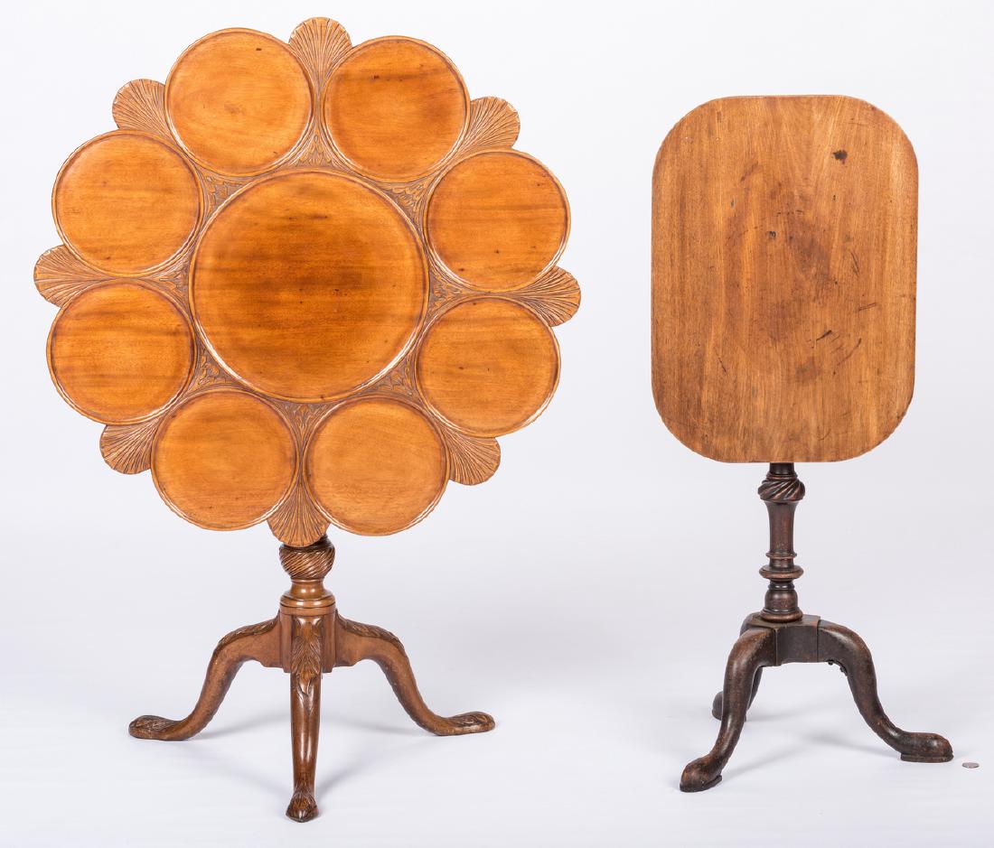 2 English Mahogany Tables (1 of 13)