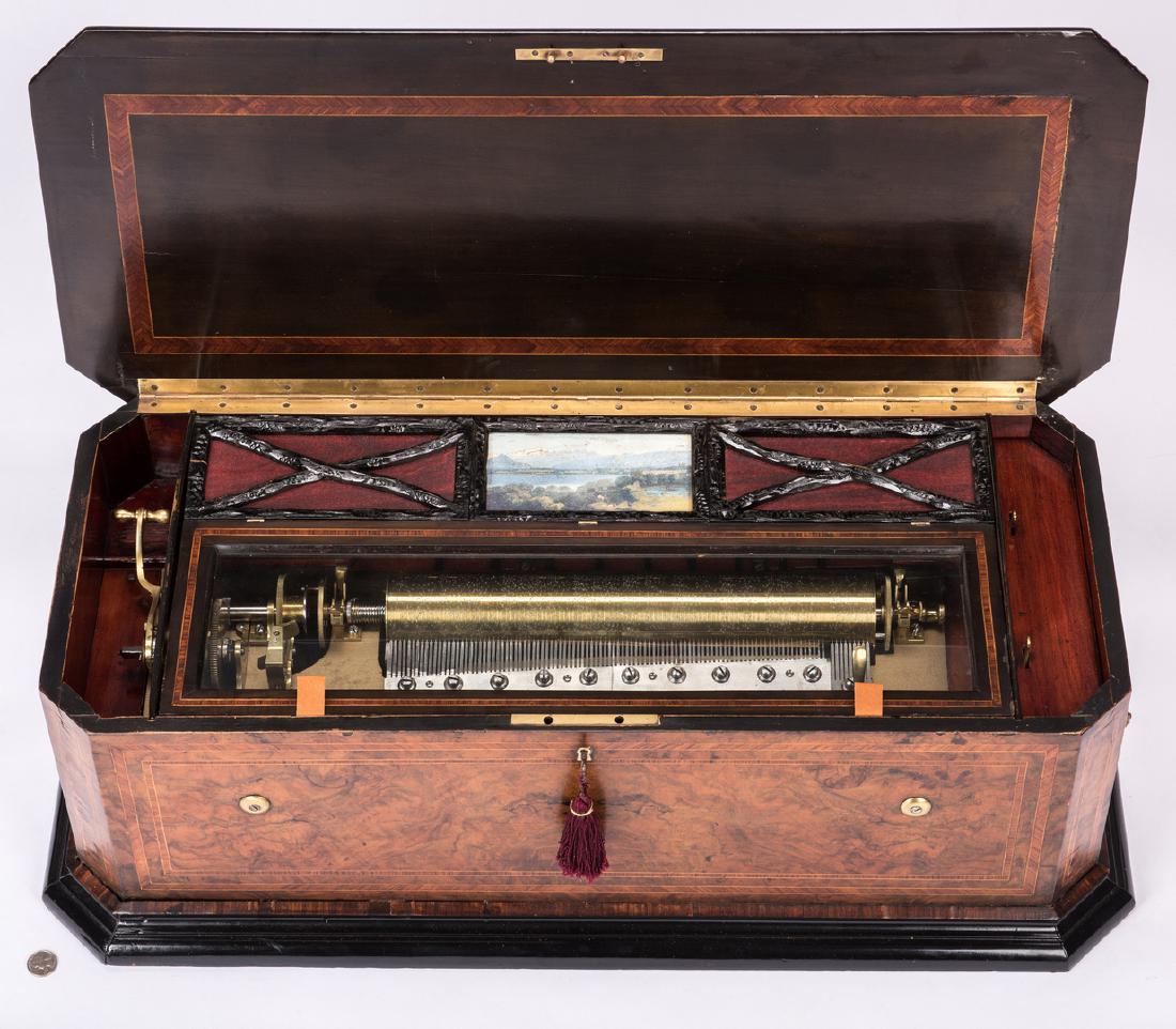 9 Bell Swiss Cylinder Music Box (1 of 20)