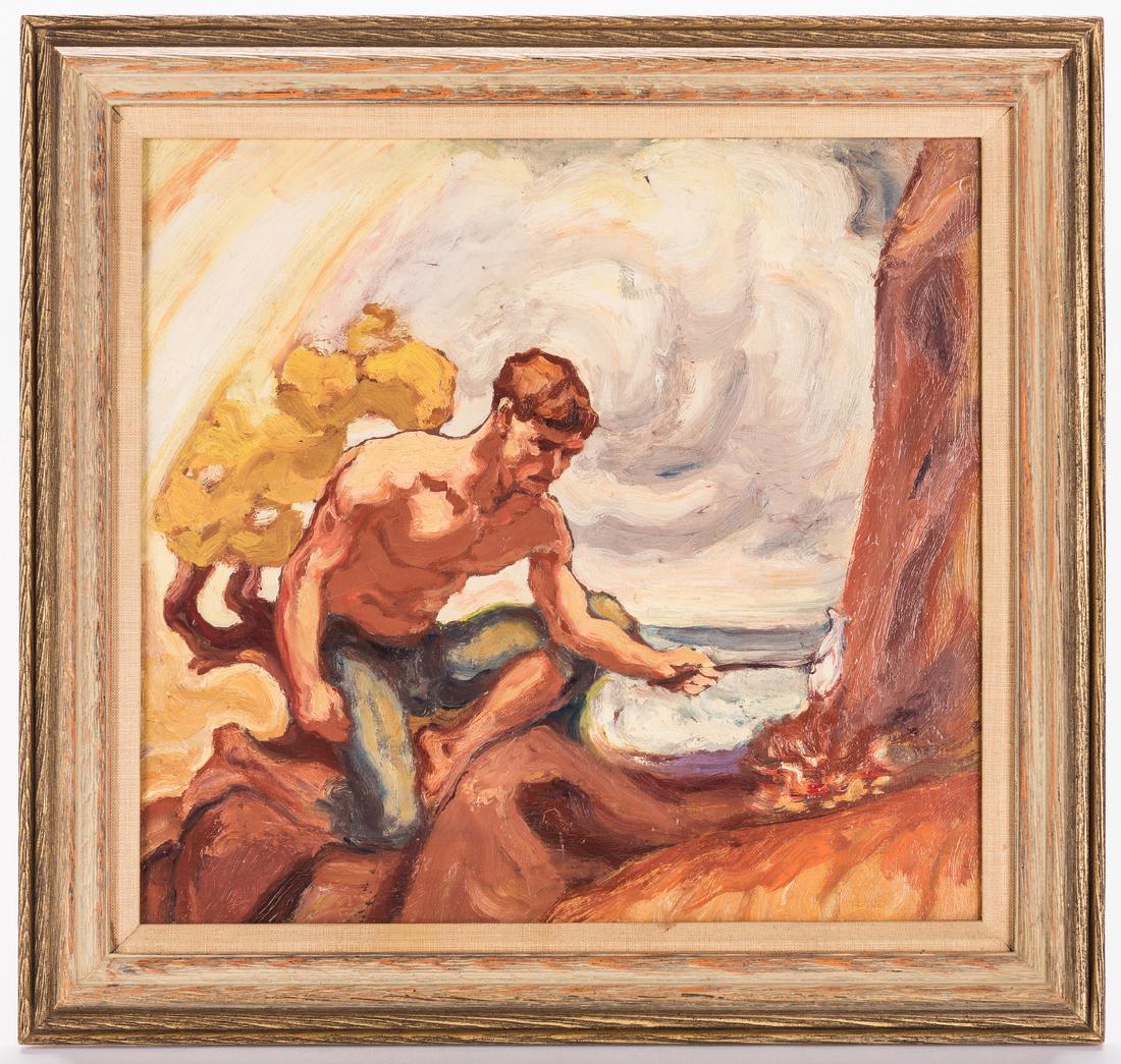 John Phelps Pette, O/B, Outdoor Scene (1 of 7)