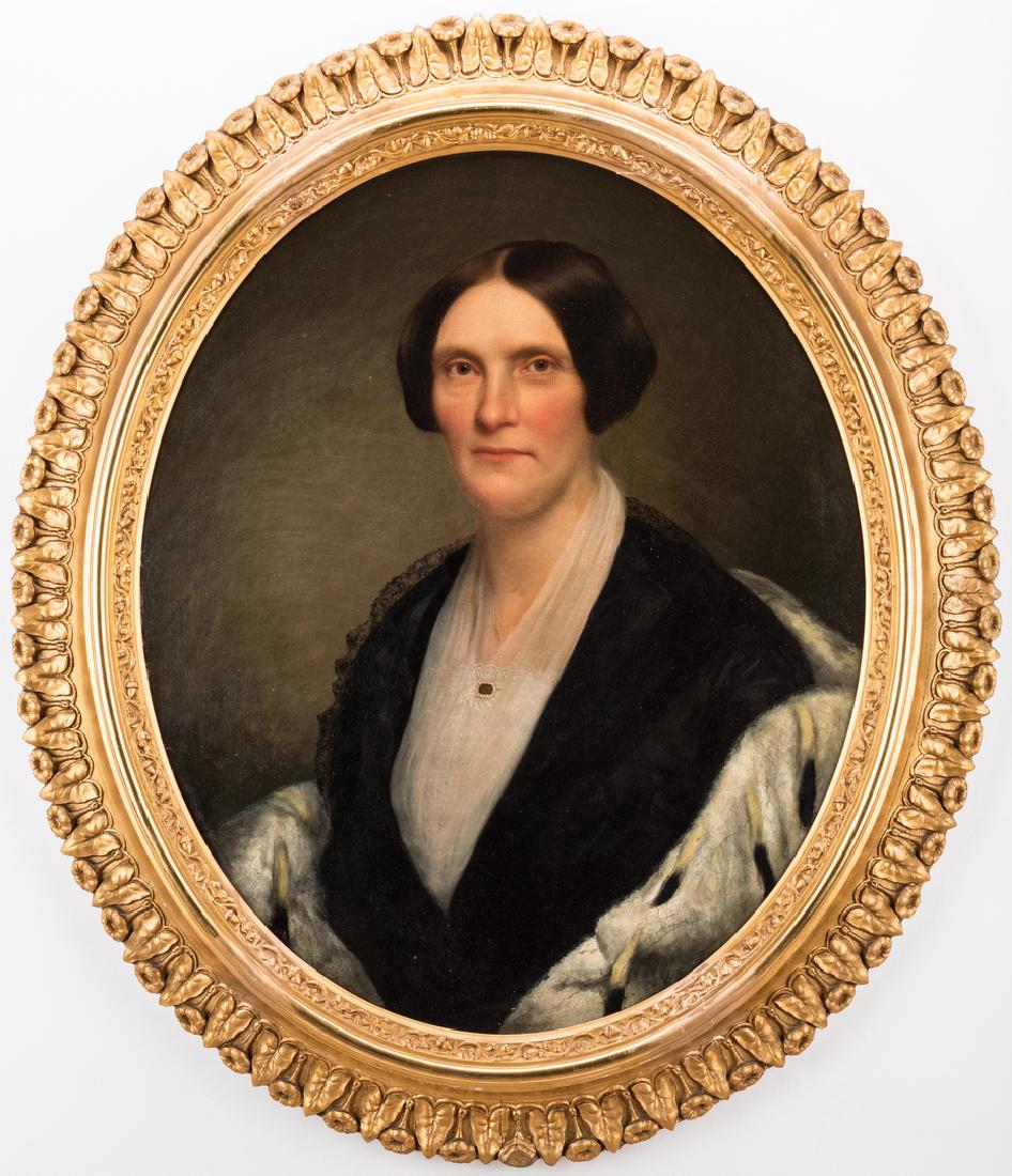 Charles Osgood, O/C, Portrait of Lady (1 of 8)