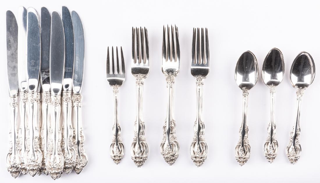 28 Pieces Sterling Silver Flatware, inc. Gorham La (1 of 10)