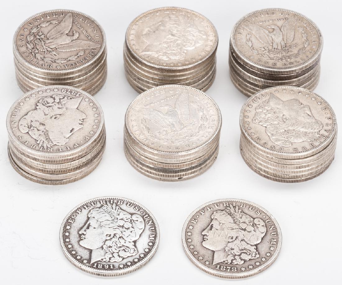 41 U.S. Morgan Silver Dollars, inc. 2 Carson City (1 of 8)