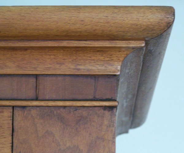 Early Southern inlaid cupboard Overton County, TN - 7