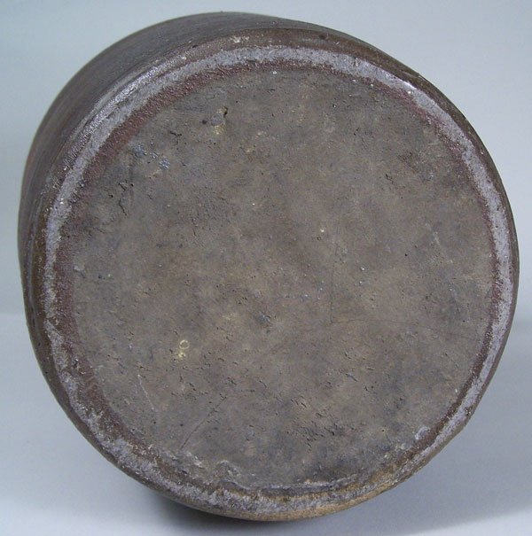 Middle Tennessee stoneware jar, signed G W Dunn - 6