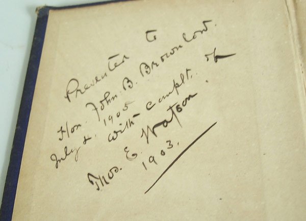 Parson Brownlow's Book, autographed W.G. Brownlow - 4