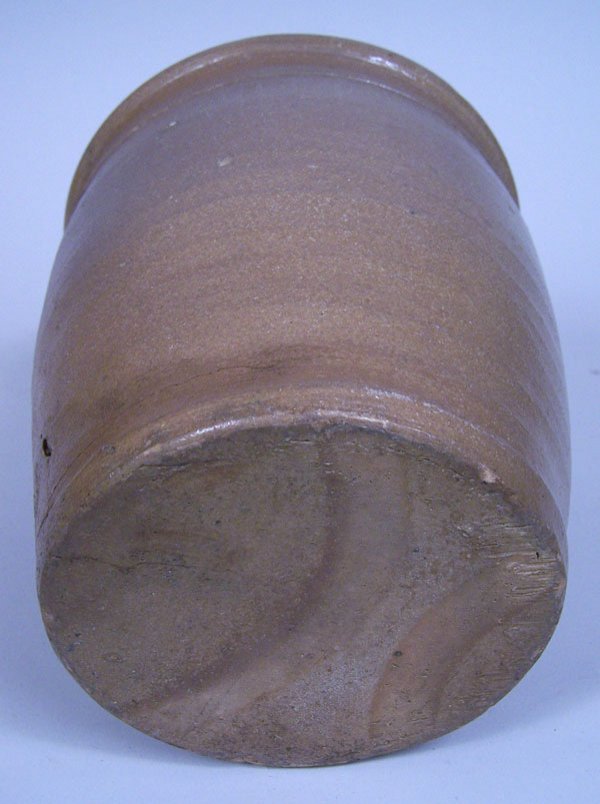 Tennessee pottery jar, M P Harmon, Greene County - 4