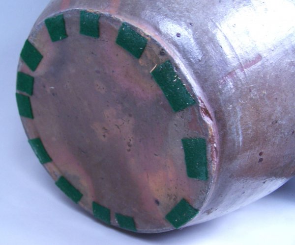 Large West Tennessee stoneware jar, four handles - 3