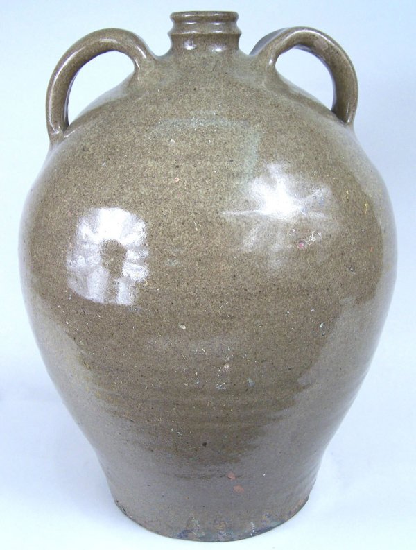Edgefield South Carolina double handled jug