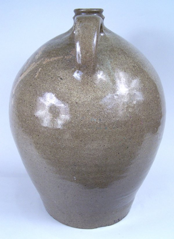 Edgefield South Carolina double handled jug - 2