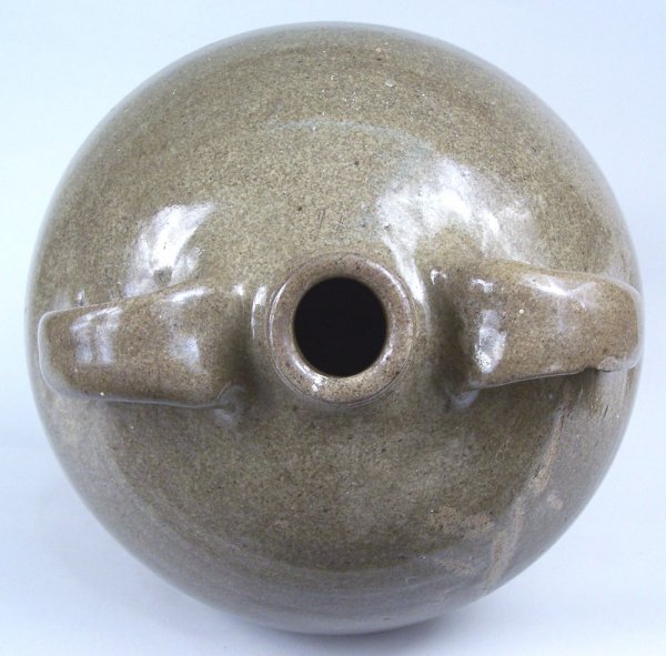 Edgefield South Carolina double handled jug - 4