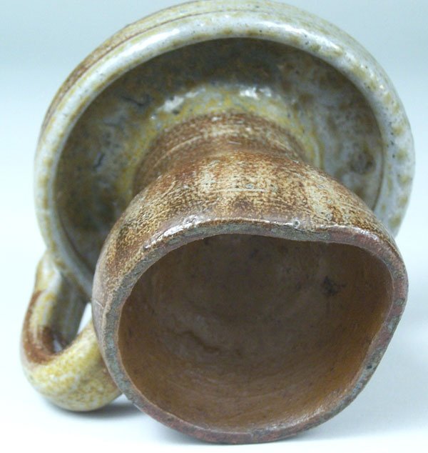 Middle Tennessee pottery grease lamp - 3