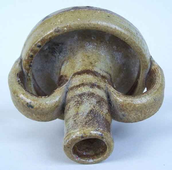 Middle Tennessee pottery candlestick - 2