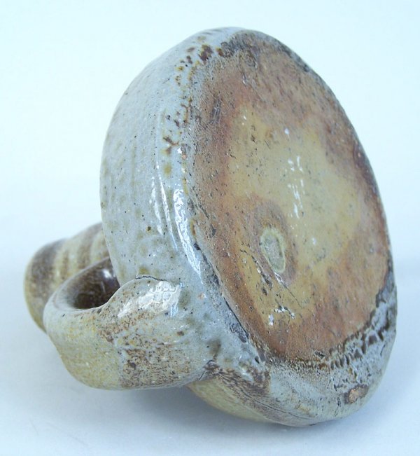 Middle Tennessee pottery candlestick - 3