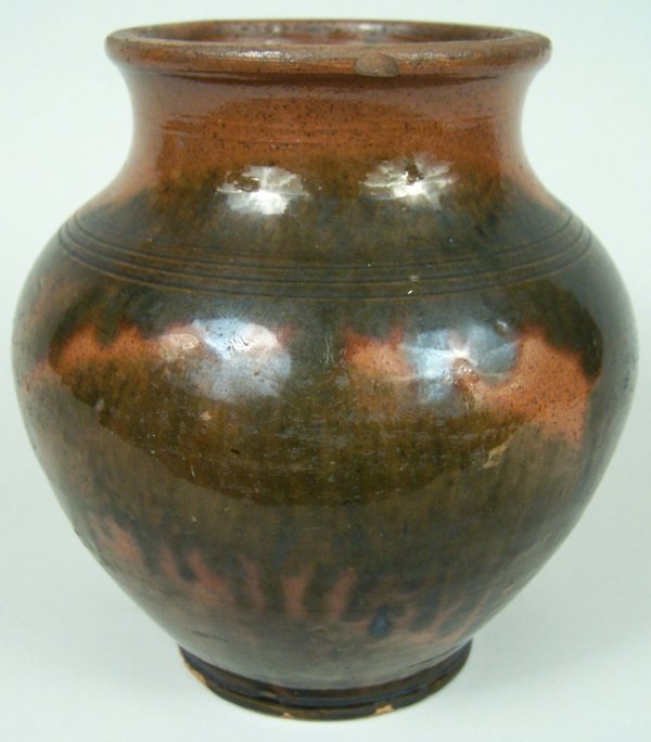 Greene County, Tennessee redware jar attrib. Haun - 4