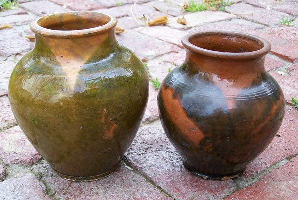 Greene County, Tennessee redware jar attrib. Haun - 7