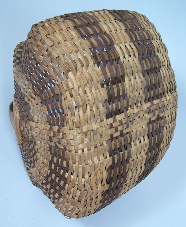 Split oak carrying basket, Southern Appalachian - 2