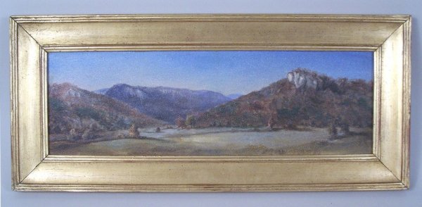 East Tennessee landscape oil by Thomas Campbell