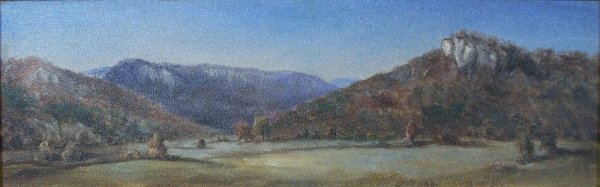 East Tennessee landscape oil by Thomas Campbell - 2