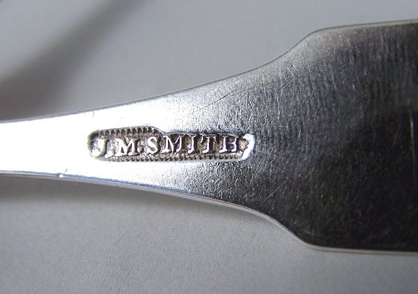Nashville, TN coin silver spoons by J. M. Smith - 3