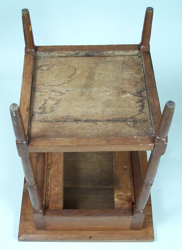 East Tennessee one drawer table with lower shelf - 6