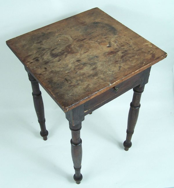 Tennessee one drawer stand in the old surface - 3