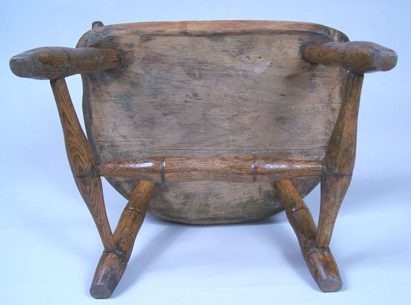 Rare East Tennessee child's windsor chair - 6