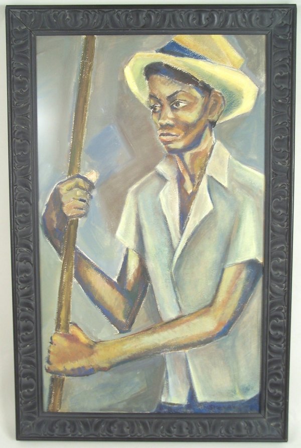Tennessee painting of African American man