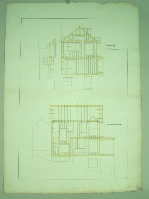 Walworth Stilson architectural house watercolors - 10