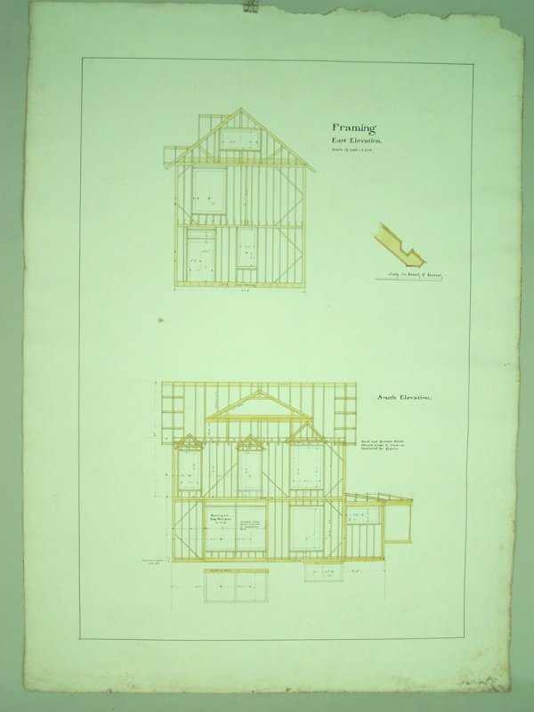 Walworth Stilson architectural house watercolors - 9