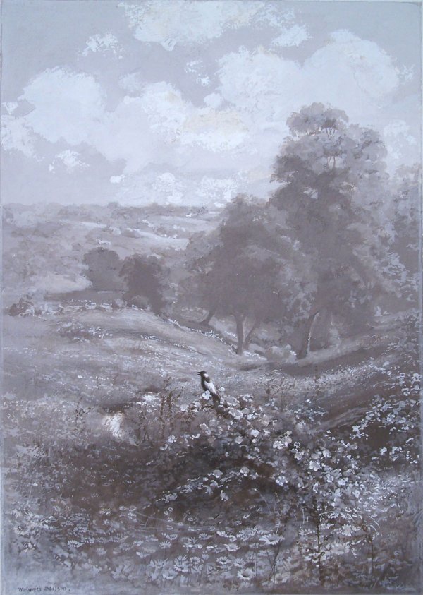 Landscape by Connecticut artist, Walworth Stilson